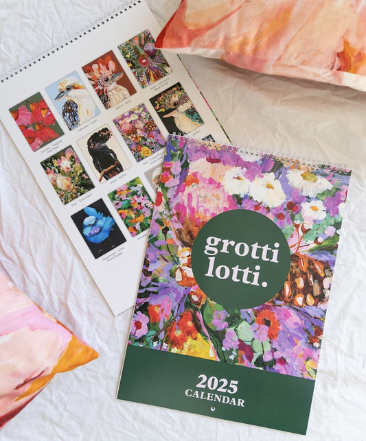 GROTTI LOTTI 2025 A3 CALENDAR