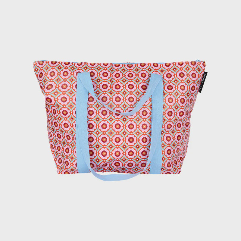 TILE ZIP MEDIUM TOTE