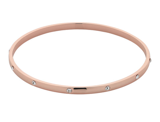 ELLIE MAY ROSE GOLD BANGLE