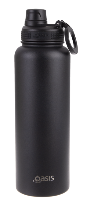 OASIS S/S INSULATED BOTTLE W/SCREW CAP 1.1L