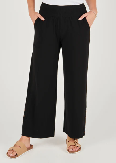 SHIRRED WAISTBAND PANT